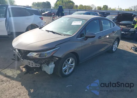 2017 Chevrolet Cruze Lt Auto из США, поврежденный, VIN 1G1BE5SM7H7251097